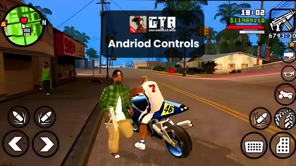 Key Features of San Andreas Mod APK.